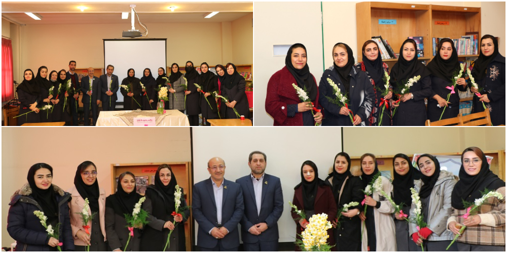 تجلیل از بانوان شاغل در مجتمع 