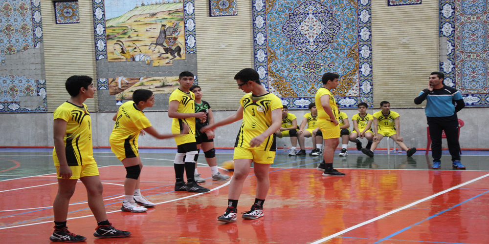مسابقات والیبال ناحیه یک شیراز